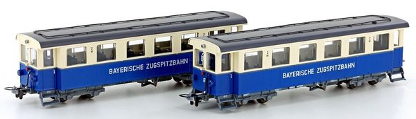 Kato HobbyTrain Lemke H43109 - 2pc Passenger car set of the Zugspitzbahn